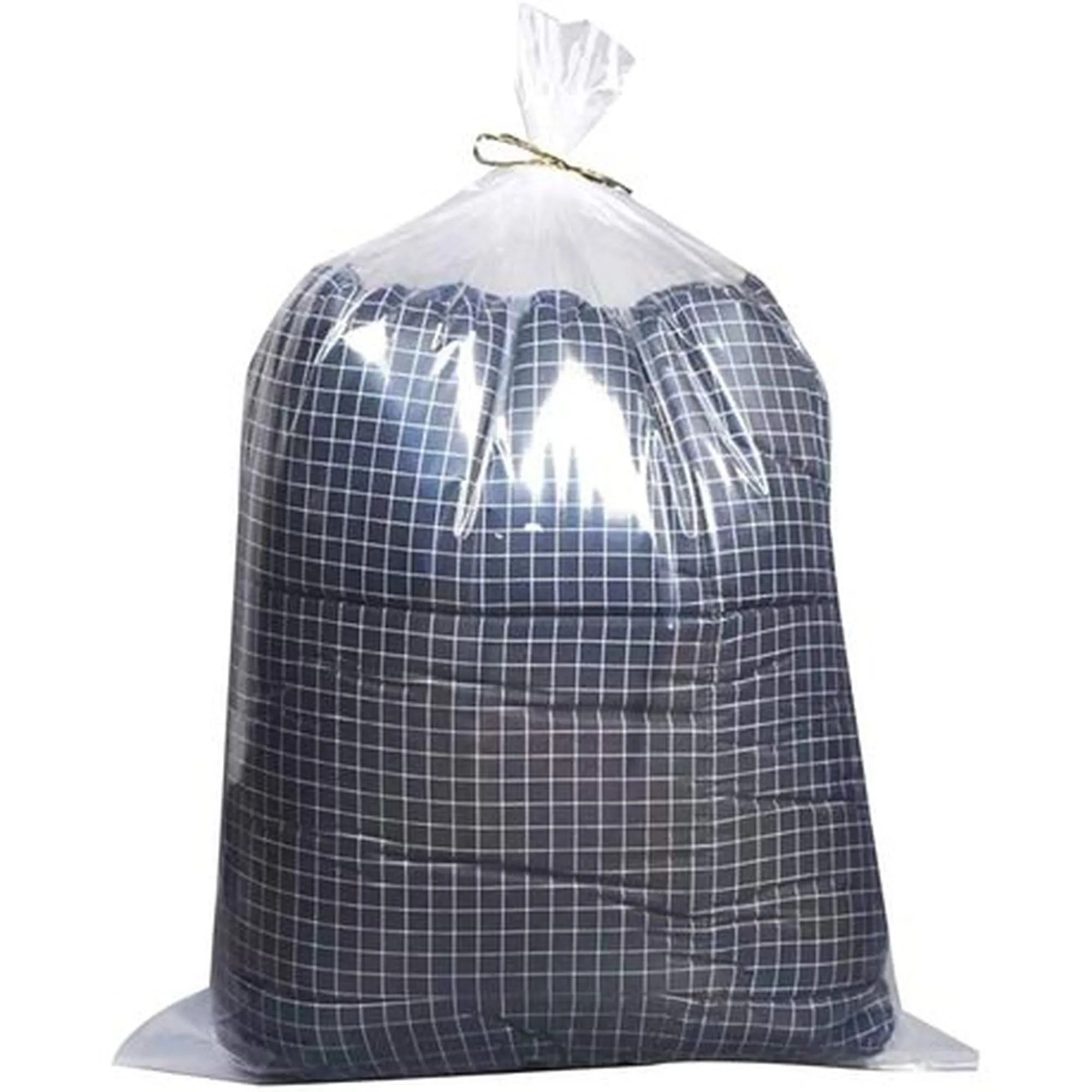 Plastic Bag 550x1000mm 25mic Clear 100pack