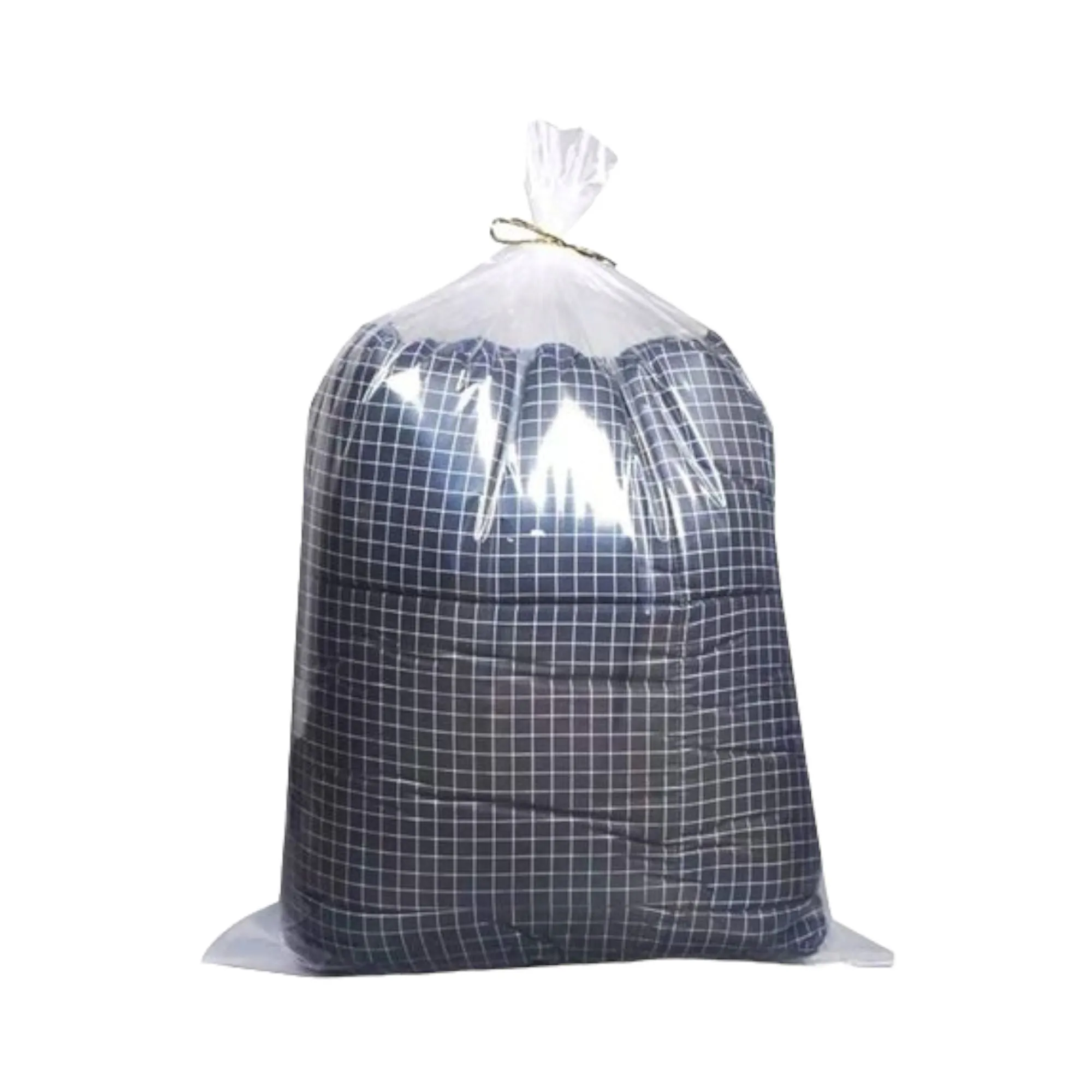 Plastic Packing Bag 600x900mm 100microns 50kg Clear 50pack