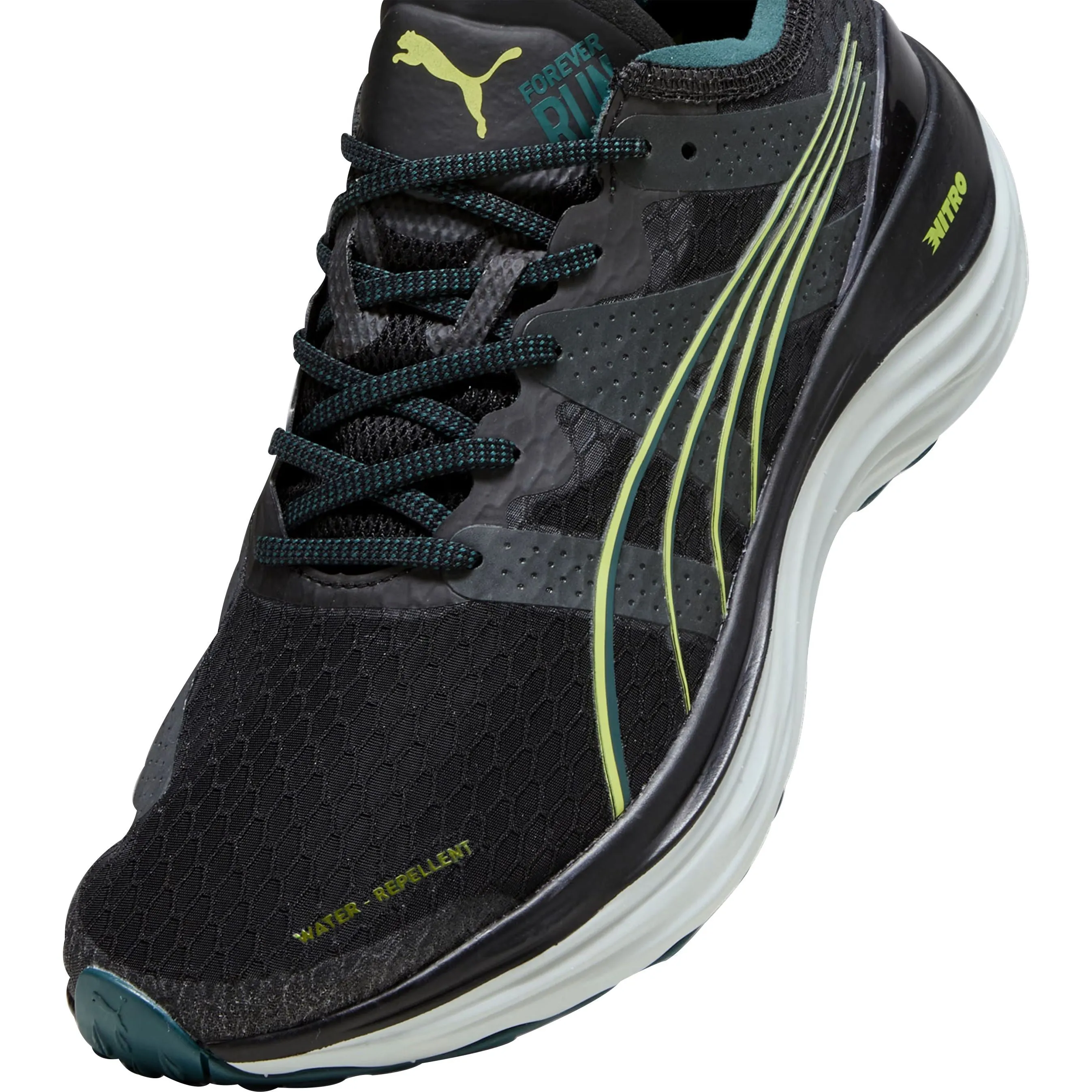 Puma ForeverRun Nitro WTR Mens Running Shoes - Black