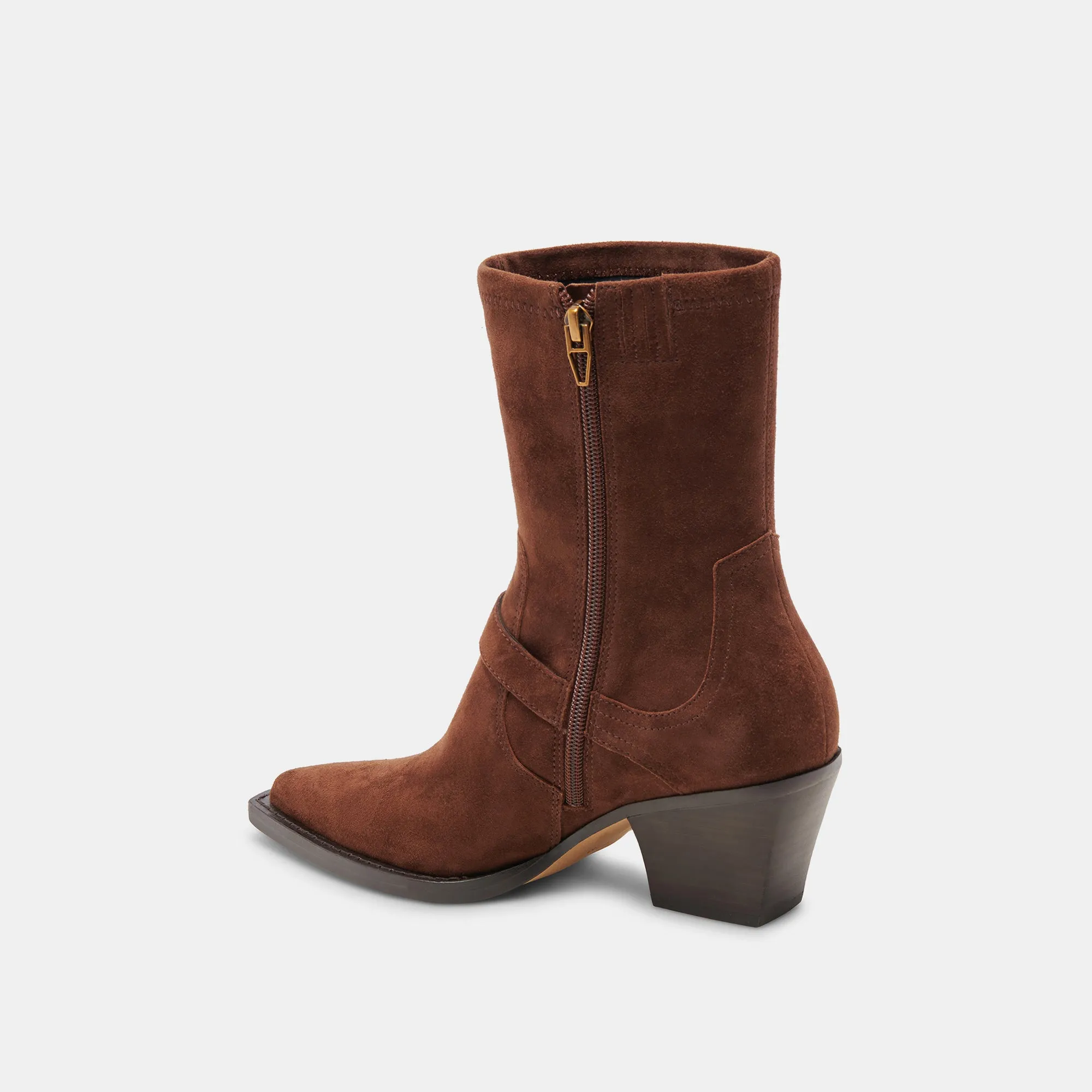 RAVE BOOTS DK BROWN SUEDE