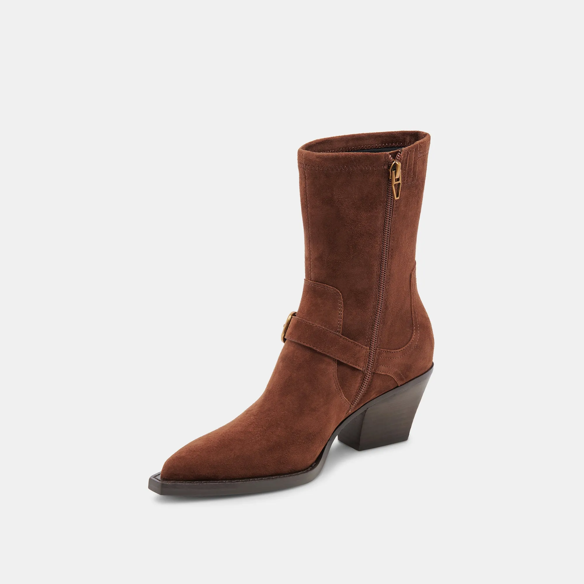 RAVE BOOTS DK BROWN SUEDE