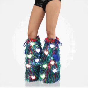 Red Blue Green LED Fluffies