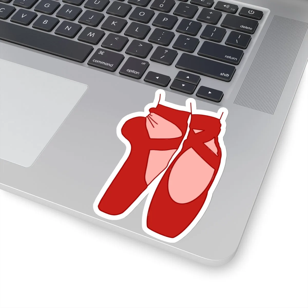 Red Point Shoes - Center Stage Kiss-Cut Sticker