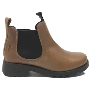 RIKA894FLY Rug Leather Women's Ankle Boots - UK 6 - US 8-8.5 Women - EU 39