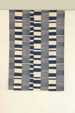 Salaka Printed Rug (City Blue)