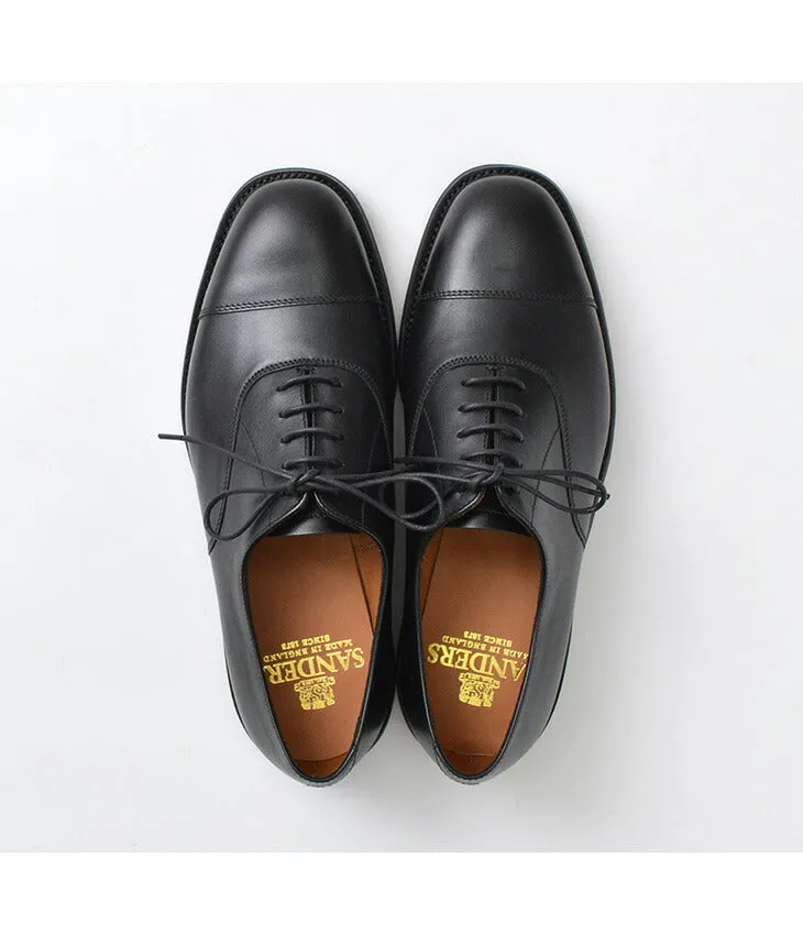 SANDERS / Cap Toe Oxford Leather Shoes - Exclusive Model