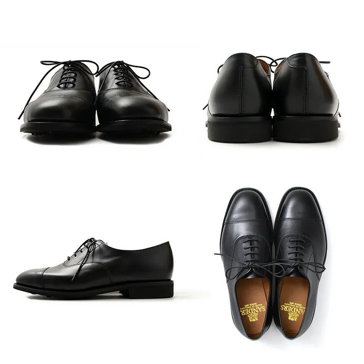 SANDERS / Cap Toe Oxford Leather Shoes - Exclusive Model