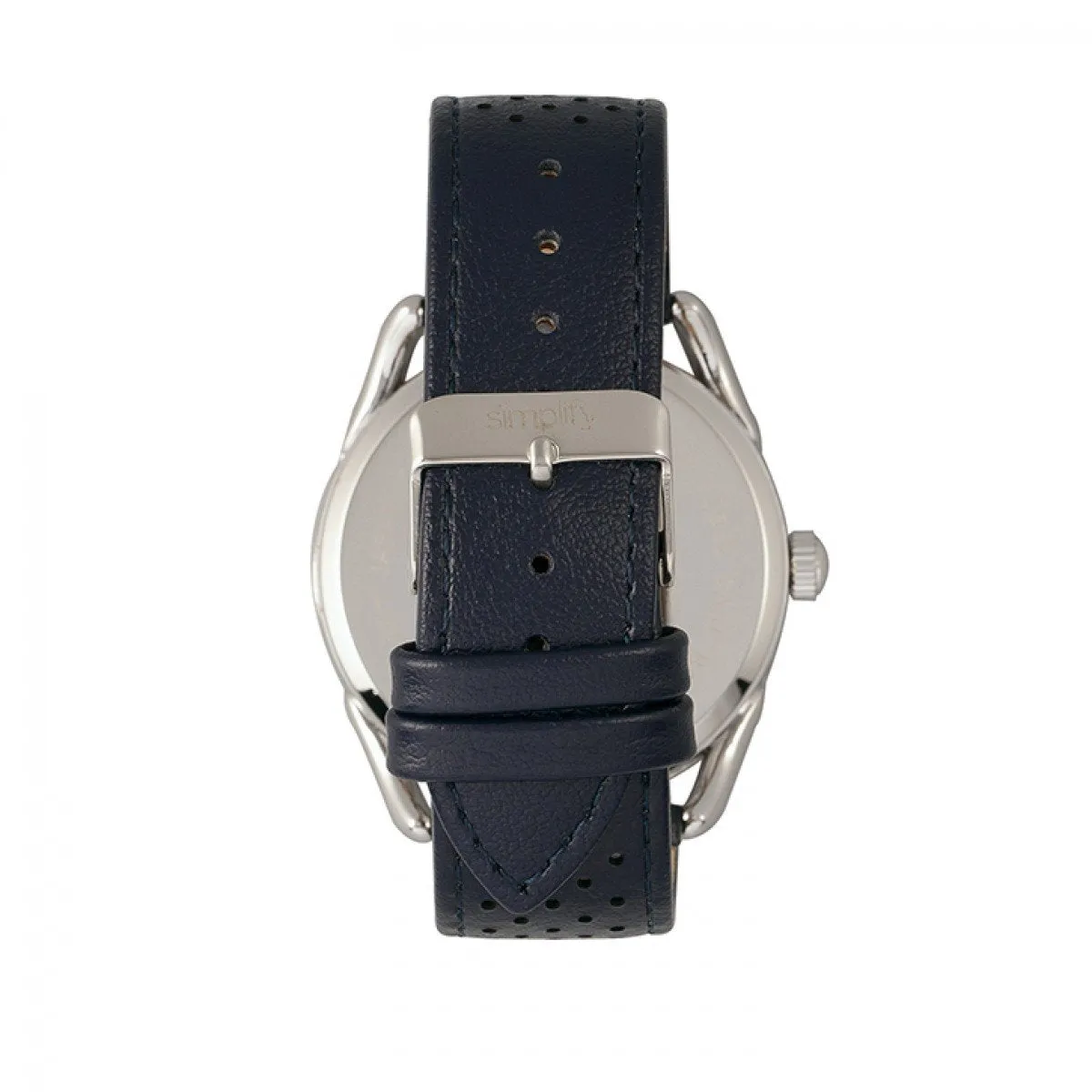 Simplify The 5900 Leather-Band Watch