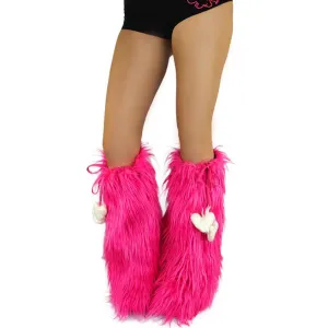 Solid Hot Pink Fluffies