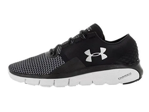 Speedform Fortis 2 Running Shoe Black/Glacier Gray/Metallic Silver 10.5