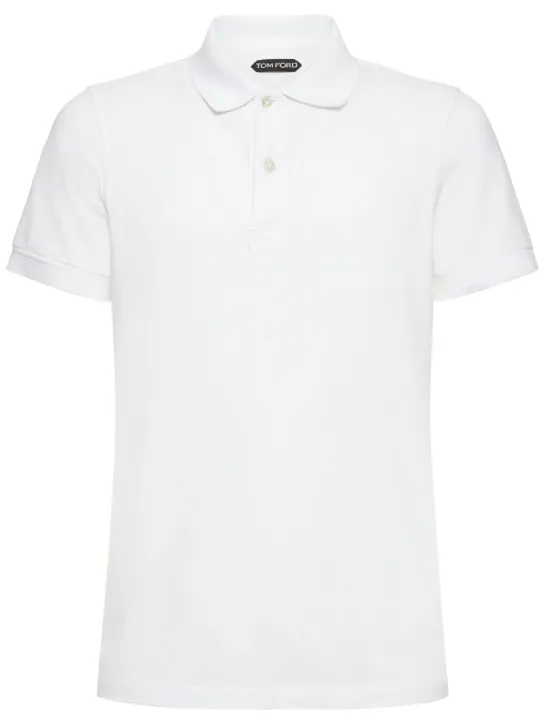 Tom Ford   Tennis cotton piquet polo 