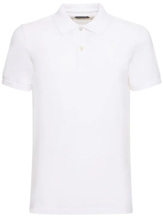 Tom Ford   Tennis cotton piquet polo 