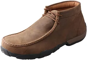 Twisted X Men's Chukka Leather Driving Moc Loafers