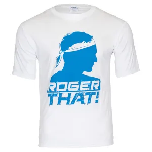 Unisex Roger That Tennis Tee White