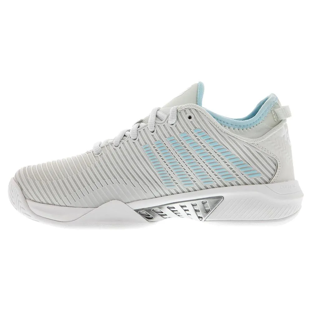 Women's Hypercourt Supreme Tennis Shoes Barely Blue and White