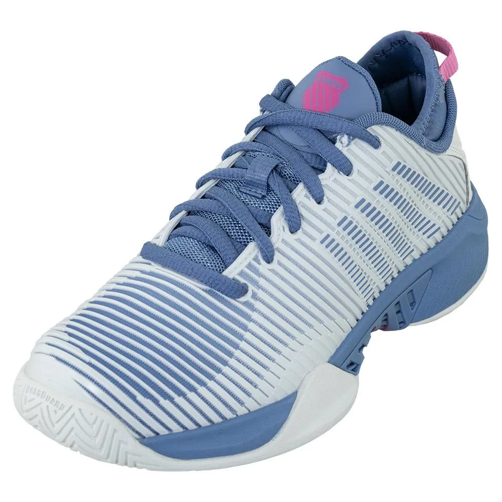 Women's Hypercourt Supreme Tennis Shoes Blue Blush and Infinity