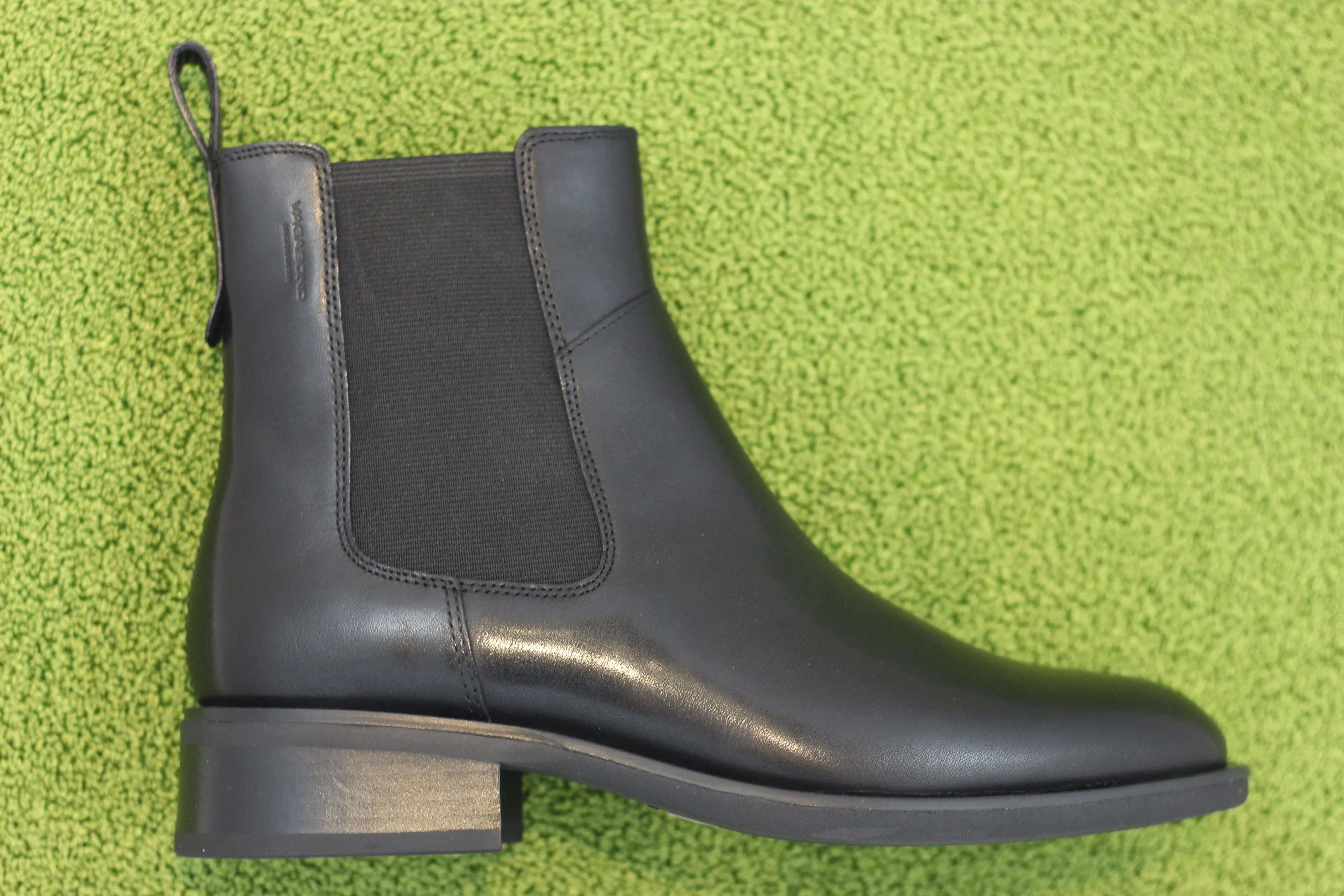 Womens Sheila Chelsea Boot - Black Leather