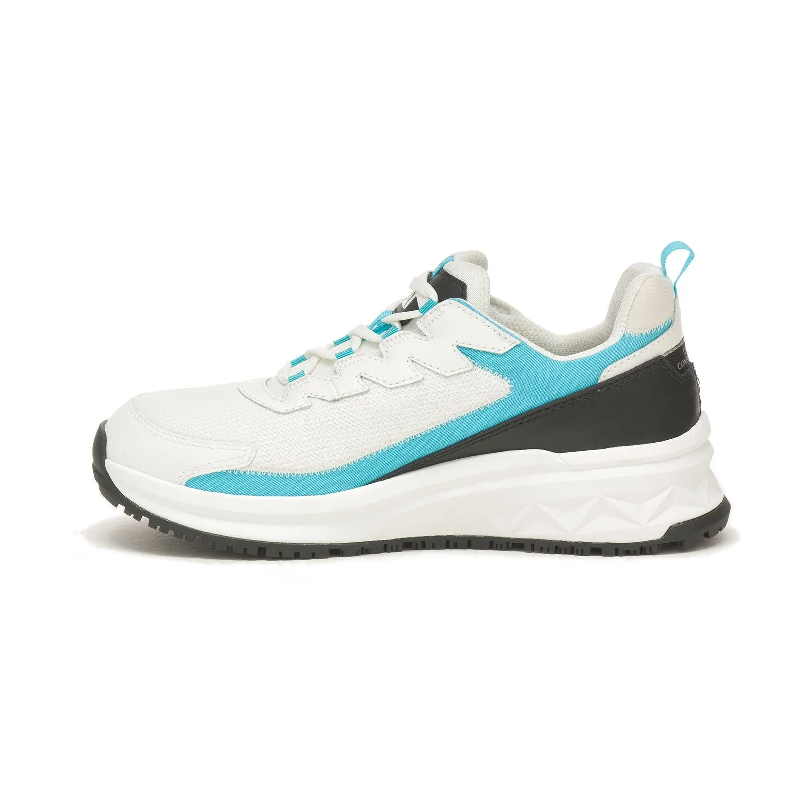 Women's Streamline Runner Composite-Toe Work Shoe White/Blue