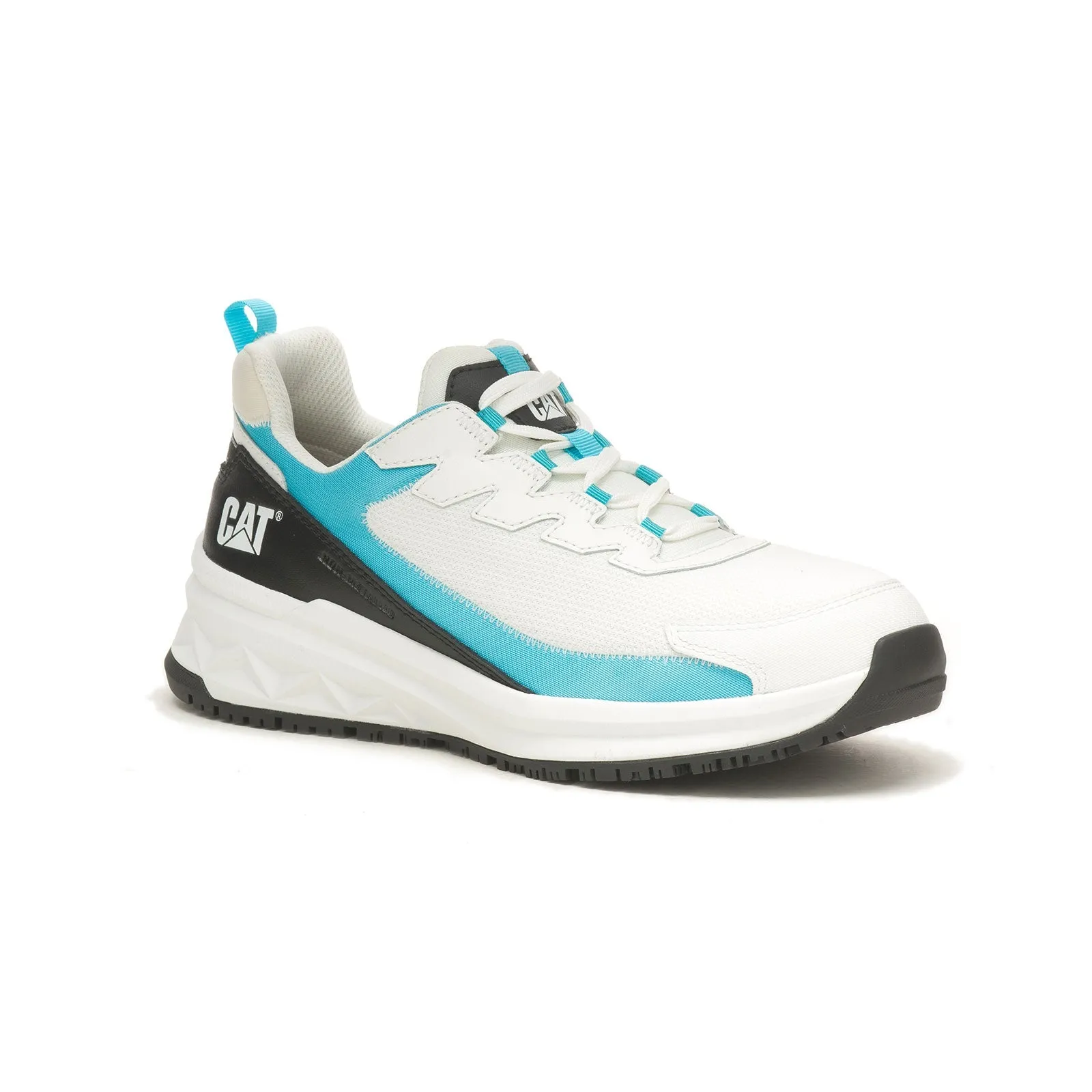 Women's Streamline Runner Composite-Toe Work Shoe White/Blue