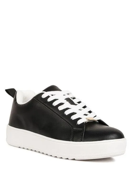 Women's Tennis Shoes Rouxy Faux Leather Sneakers