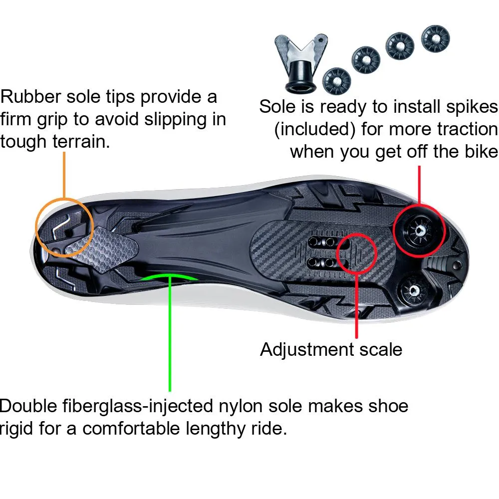 Zol Raptor Mtb and Indoor Cycling Shoe