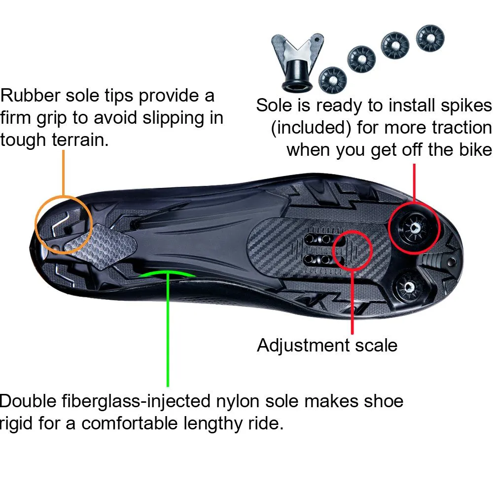 Zol Raptor Mtb and Indoor Cycling Shoe