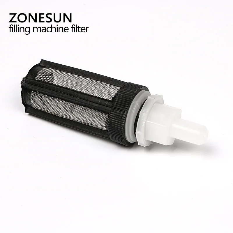 ZONESUN Filling Filter GFK-160 KC-280 Digital Water Juice Milk Filling Machine